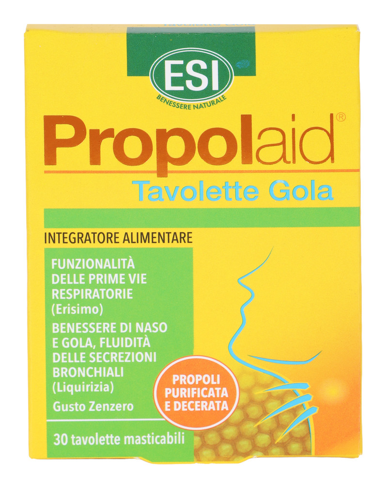 Esi Propolaid Tavolette Gola Con Propoli E Zenzero - Foto 1