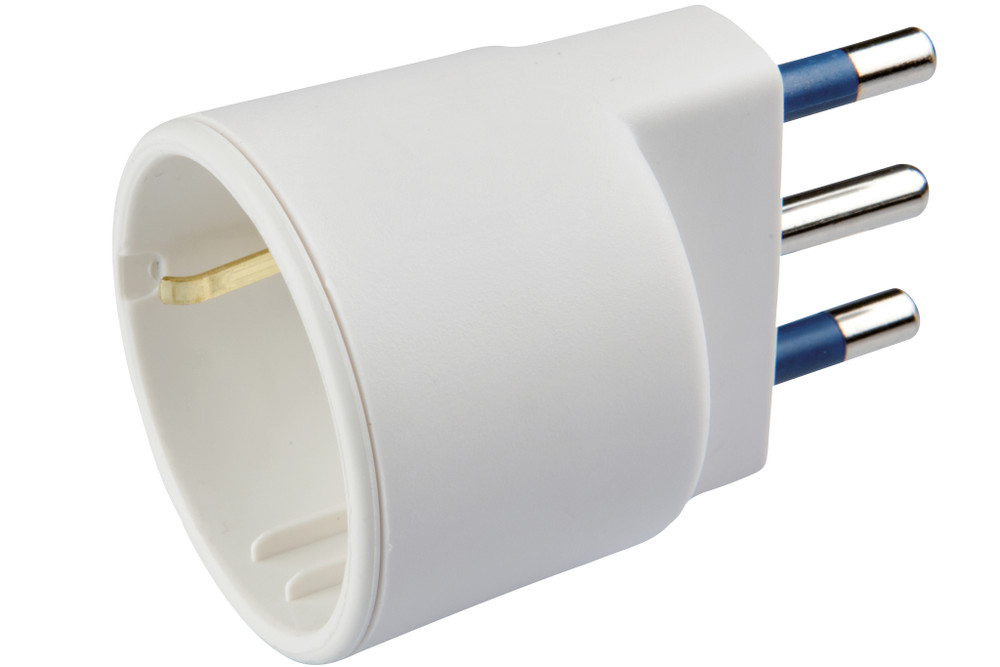 Adattatore Con Spina 16a E Presa 10-16a Polypool - Foto 1