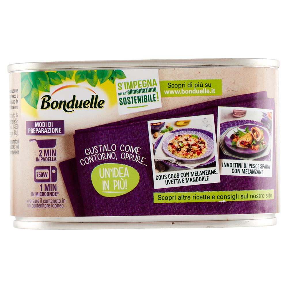 Melanzane Alla Mediterranea Con Pomodoro E Basilico Bonduelle - Foto 3