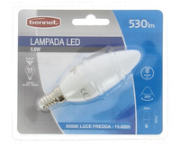 Lampadina A Led A Candela 5w E14 Bennet Luce Fredda Lampadina A Led A Candela 5w E14 Bennet Luce Fredda
