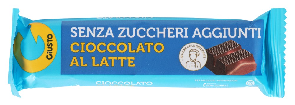 Barrette Giusto Senza Zucchero Al Latte - Foto 1