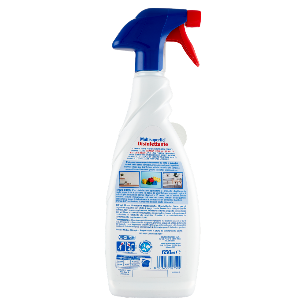 Detergente Multisuperficie Spray Disinfettante Citrosil - Foto 3