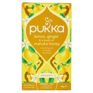 Tisana Lemon-Ginger & Manuka Biologica Pukka - Foto 1