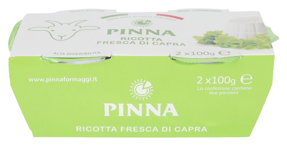 Ricotta Fresca Di Capra Pinna 2x100g - Foto 2