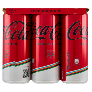 6 Lattine Coca Cola Zero - Foto 3