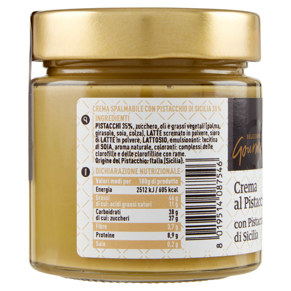 Crema Spalmabile Con Pistacchio Di Sicilia Selezione Gourmet Bennet - Foto 2
