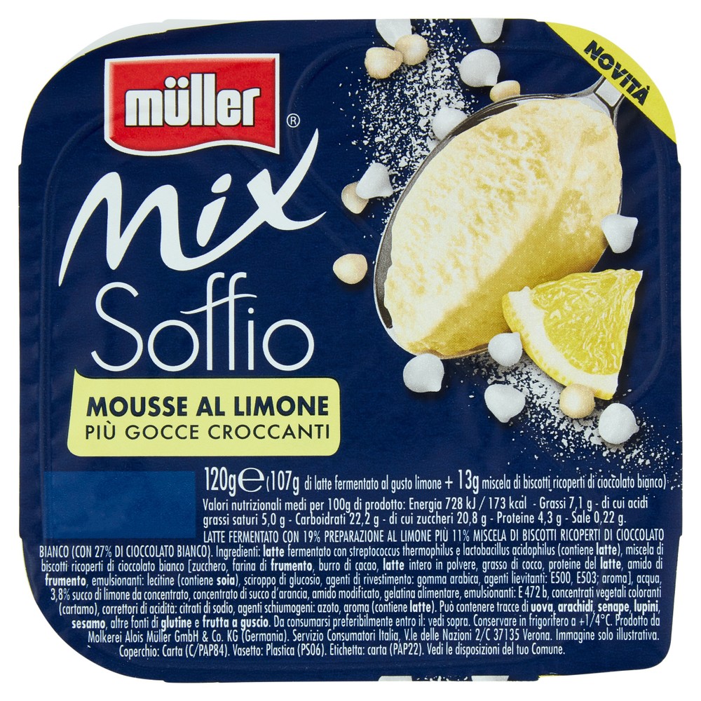 Mix Soffio Limone Piu'gocce Croccanti Muller - Foto 1