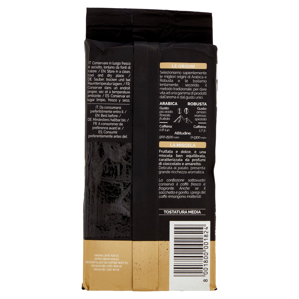 Caffè Macinato Per Moka Oro Anticabottega Caffè Vergnano - Foto 3