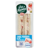 Tramezzino Tonno Pomodoro Olive Philadelphia Light Viva La Mamma Tramezzino Tonno Pomodoro Olive Philadelphia Light Viva La Mamma