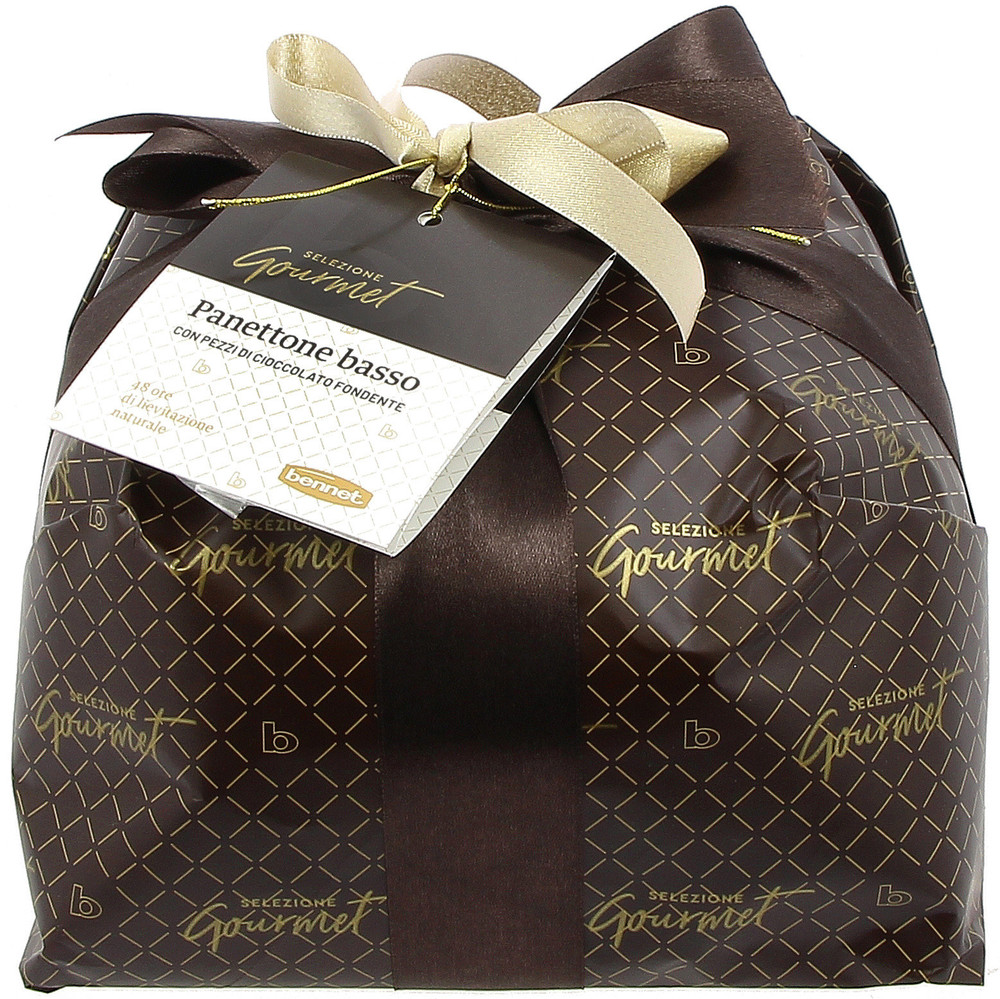 Panettone Con Gocce Di Cioccolato Selezione Gourmet Bennet - Foto 1