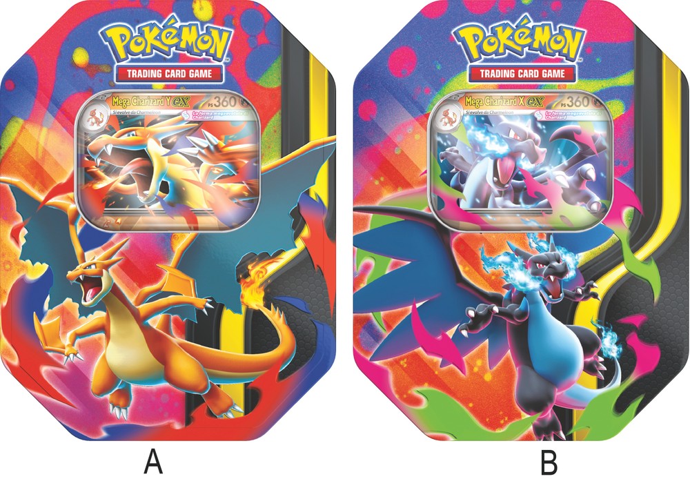 Pokemon Tin Da Collezione Mega Charizard - Foto 1
