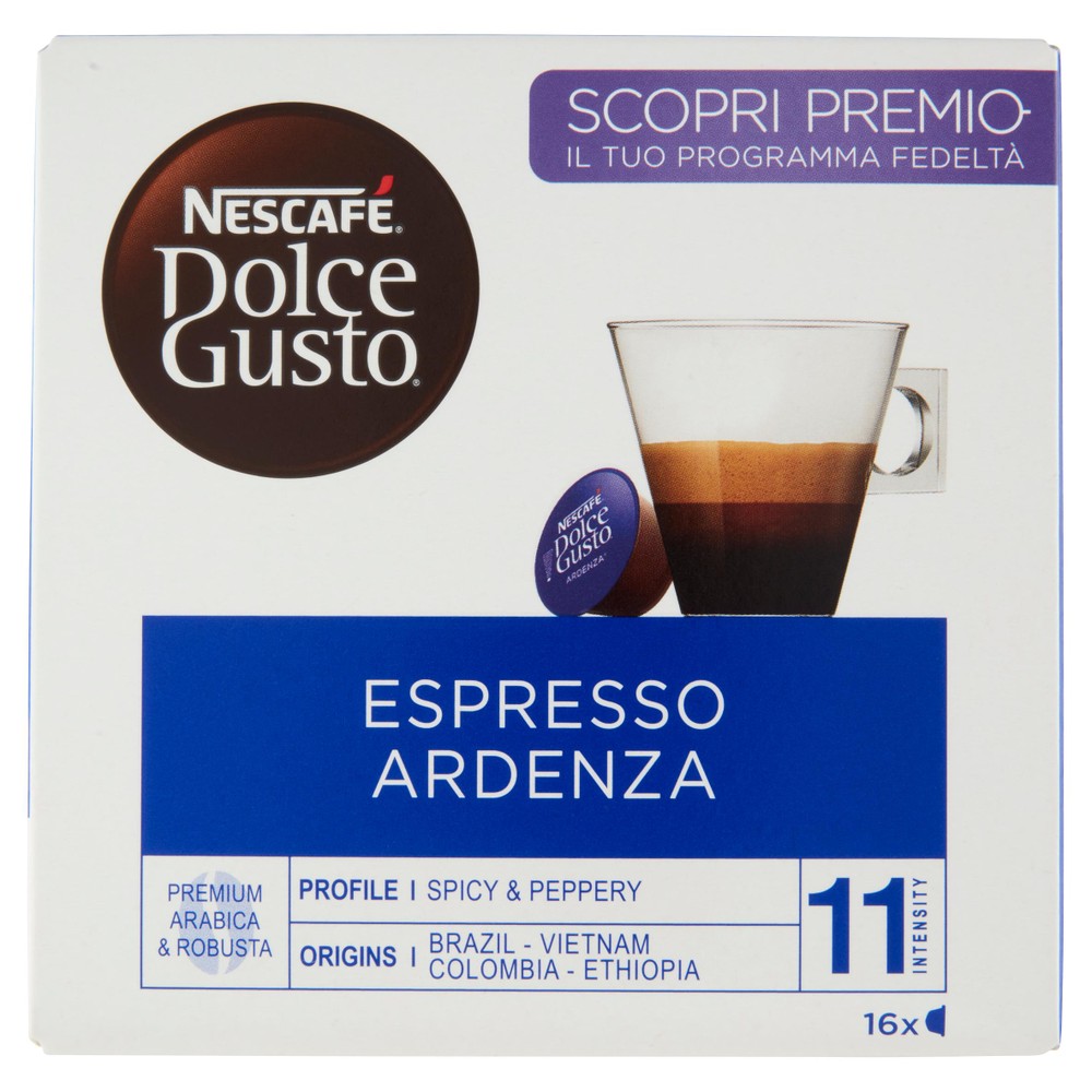 Espresso Ardenza Caffè Nescafé Dolce Gusto Conf. Da 16 Capsule
