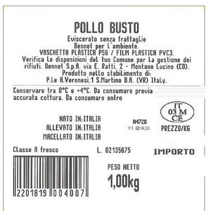 Pollo Eviscerato Filiera Valore Bennet - Foto 3