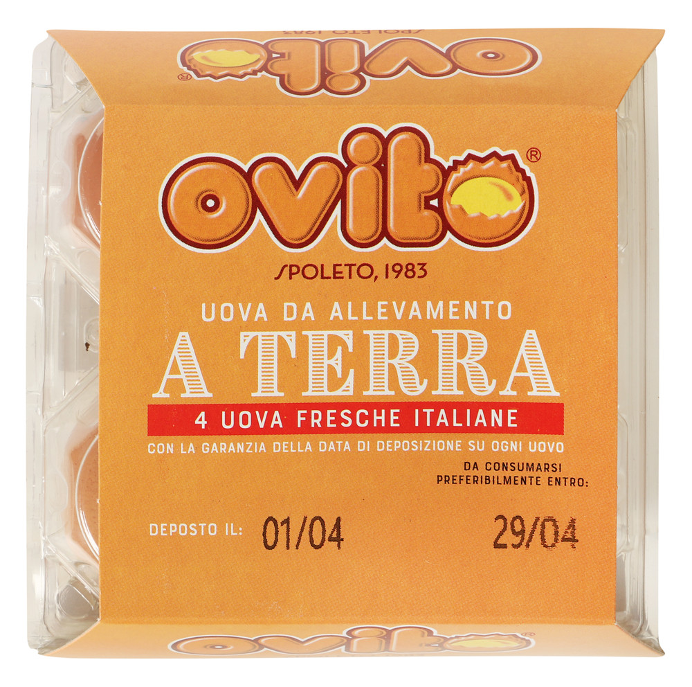Uova Fresche A Terra Medie X4 Ovito - Foto 1