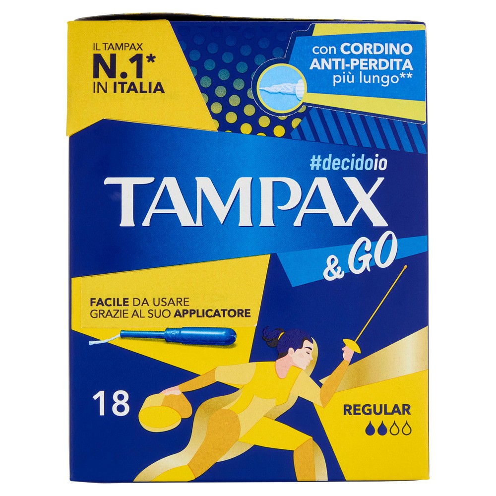 Assorbenti Interni Regular 18pz Tampax - Foto 1