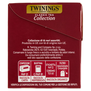 Collezione Di Tè Neri Assortiti Classic Tea Collection 20x2g Twinings - Foto 2