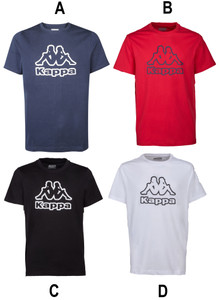 T-Shirt Mezza Manica Uomo Taglie Dalla M Alla XXL Kappa - Foto 1