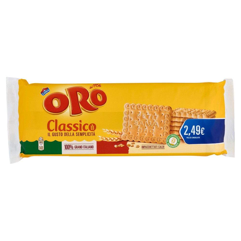 Biscotti Secchi Classici Da Grano Italiano Oro Saiwa - Foto 1