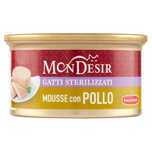 Mousse Gatti Sterilizzato Pollo Mon Desir Bennet - Foto 1