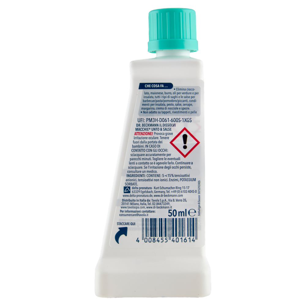 Dissolvimacchie Tessuti Unto & Salse Dr.Beckmann - Foto 3