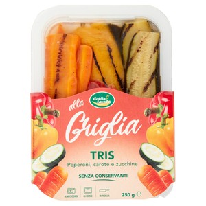 Tris Peperoni Zucchine Carote In Vaschetta