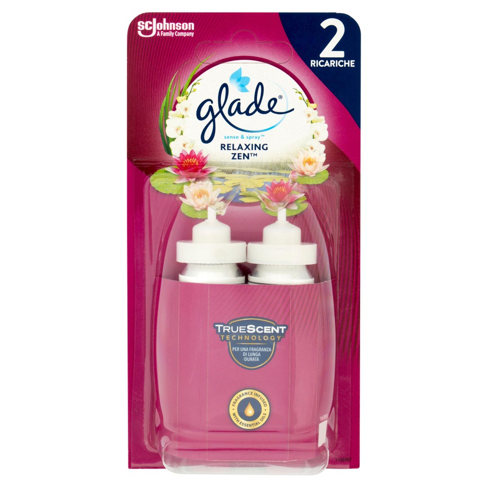 Profumatore Sense & Spray Doppia Ricarica Fragranza Relaxing Zen Glade - Foto 1