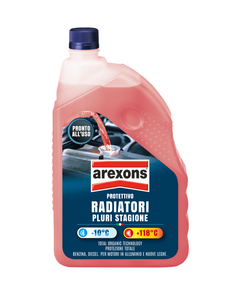 Liquido Protettivo Radiatori Pluri-Stagione 2l Arexons - Foto 1