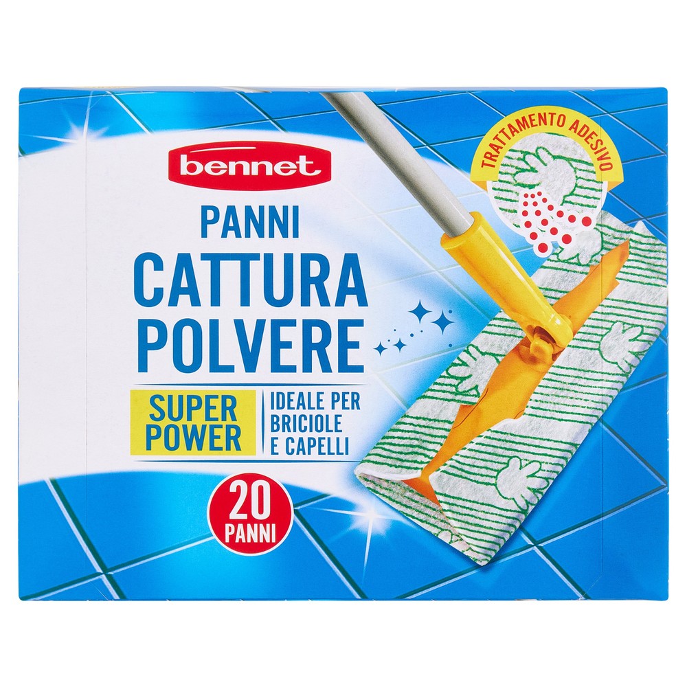 Panni Catturapolvere Super Power 20 Pezzi Bennet - Foto 1