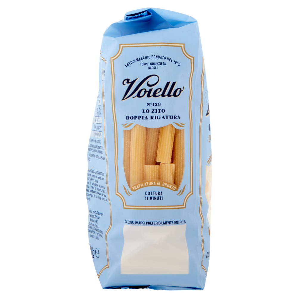 Pasta Lo Zito Doppia Rigatura N.128 Grano Aureo Voiello - Foto 2