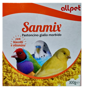 Pastoncino Giallo Per Uccelli Granivori  Sanmix All Pet