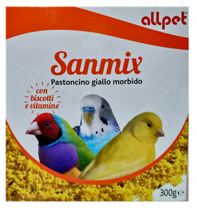 Pastoncino Giallo Per Uccelli Granivori Sanmix Allpet - Foto 1