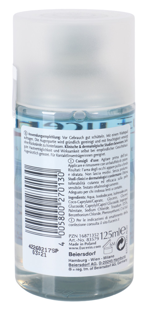 Eucerin Dermoclean Struccante Occhi - Foto 3