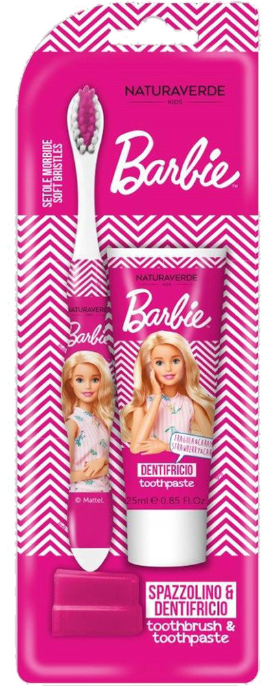 Barbie Kit Oral Set Dentifricio Ml.25 + Spazzolino - Foto 1