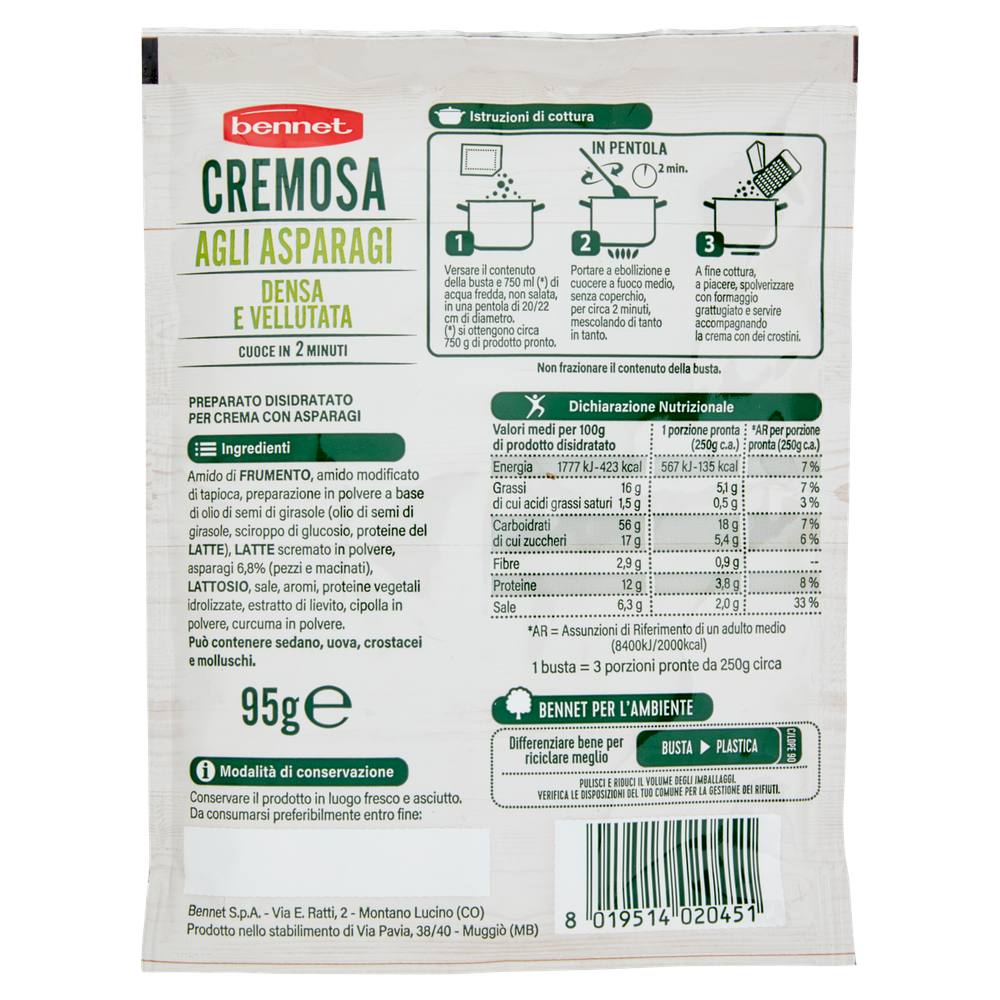Crema Di Asparagi Bennet - Foto 3
