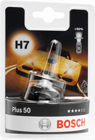 1 Lampadina Per Auto H7 Plus 50 Bosch