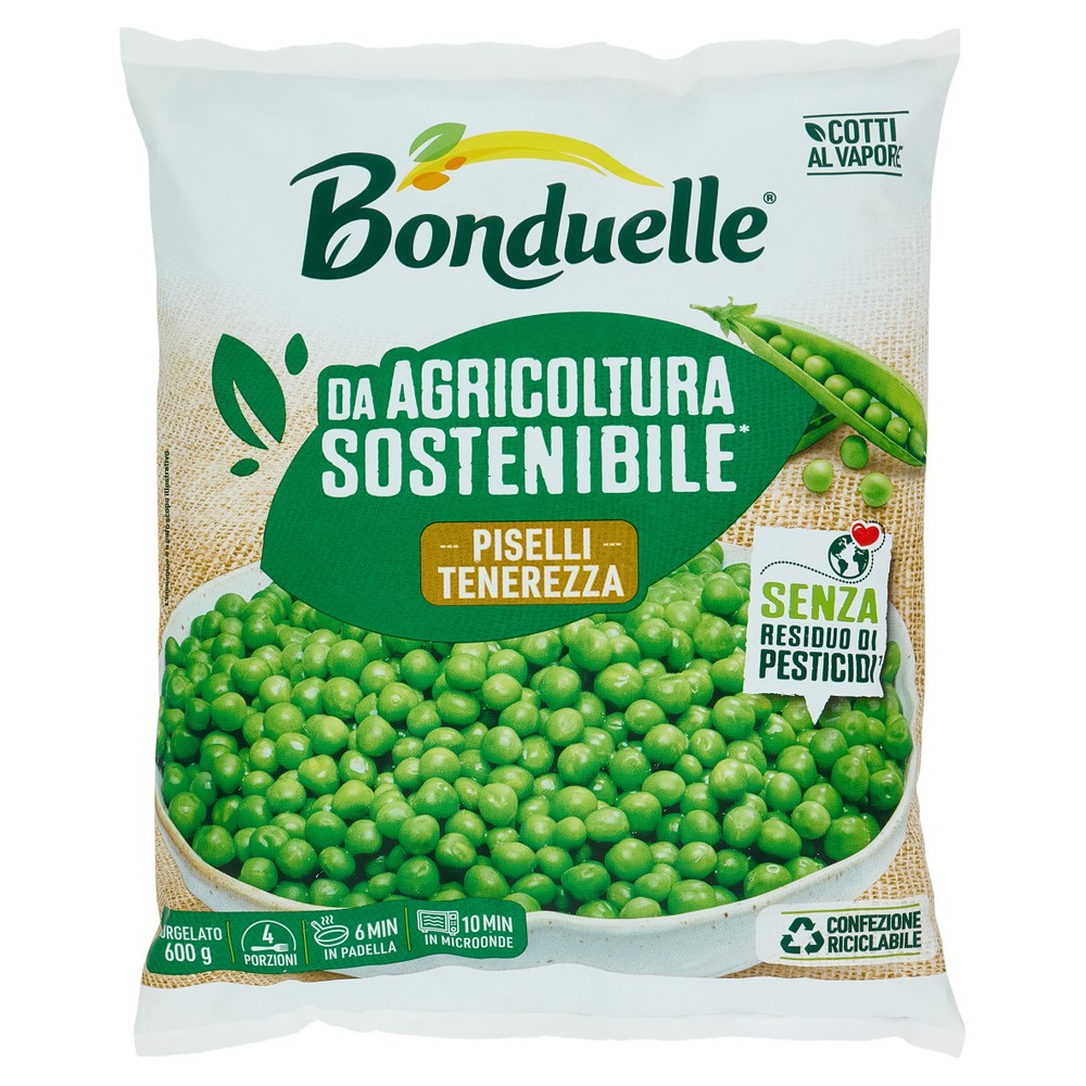 Piselli Tenerezza Senza Residuo Di Pesticidi Bonduelle - Foto 1