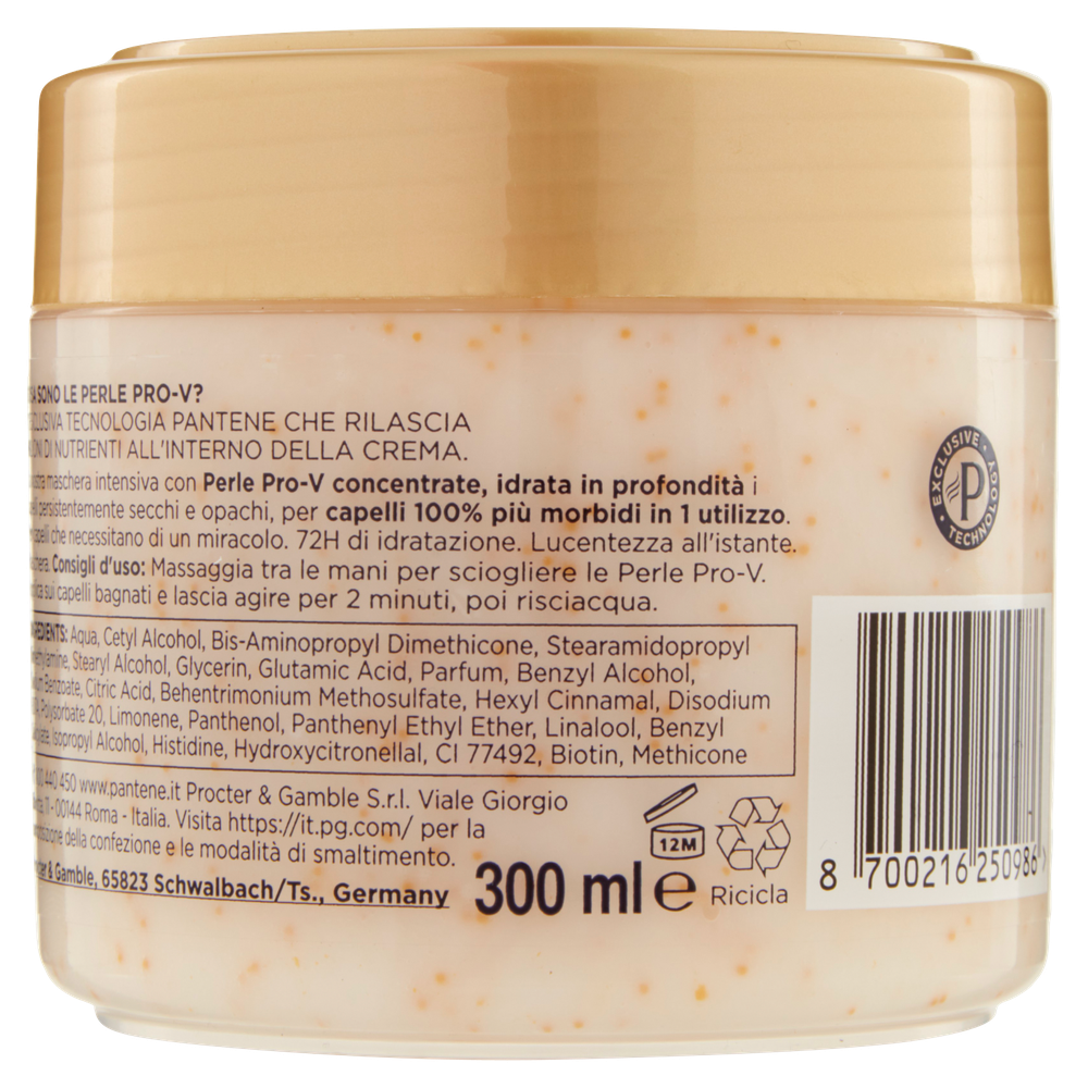 Maschera Capelli Pro V Miracle Idratanti E Lucenti Pantene - Foto 3