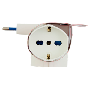 Adattatore Multisize 3 Prese 10/16a Spina 10a Polypool - Foto 2