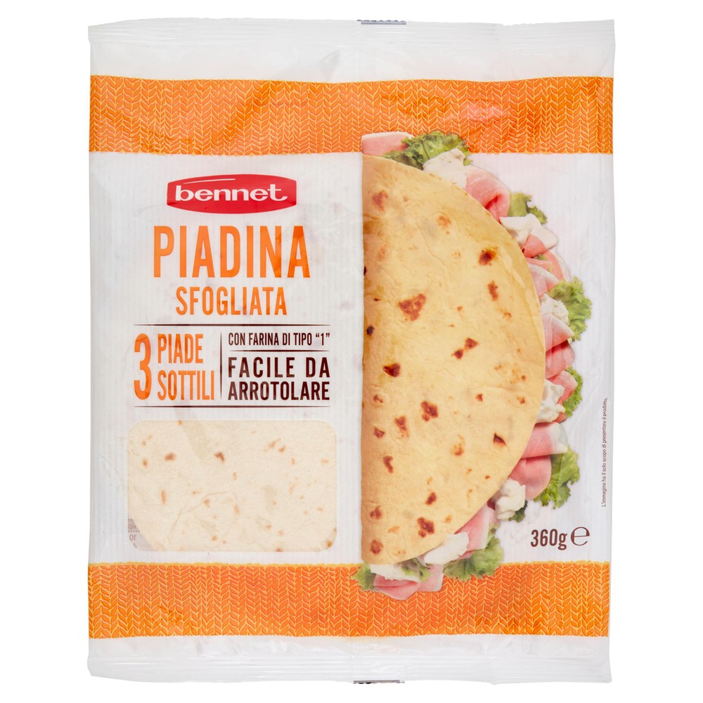 Piadina Sfogliata Bennet - Foto 1