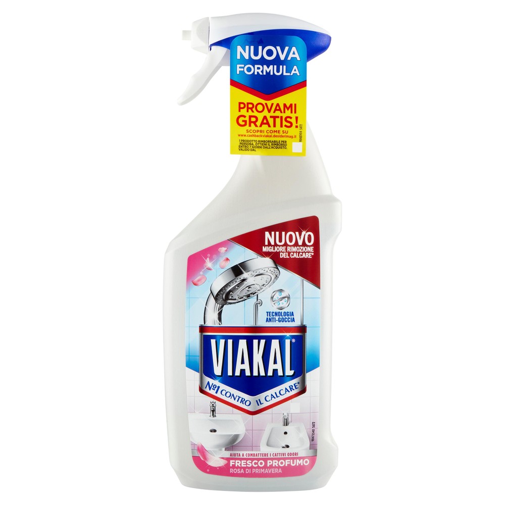 Detergente Anticalcare Fresco Profumo Spray Viakal