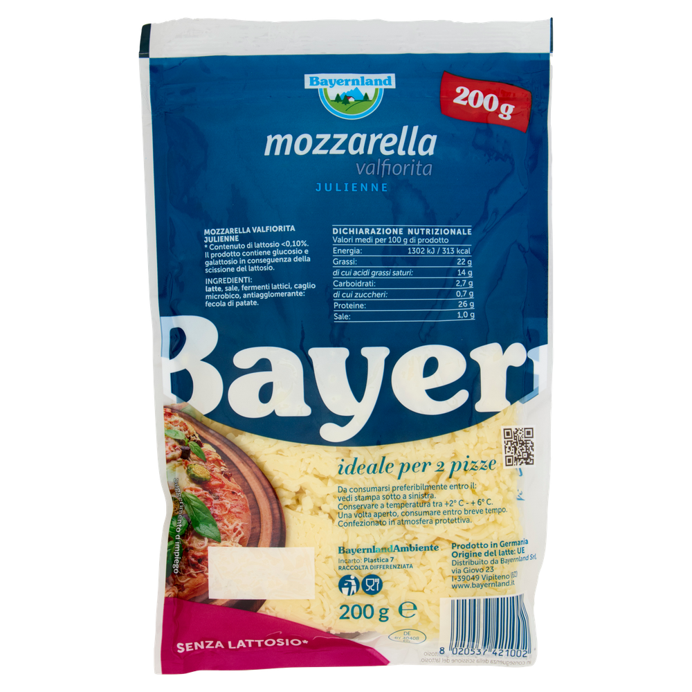 Mozzarella Julienne Bayernland - Foto 3