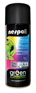 Spray Acrilico Con Solventi Naturali Nero Lucido Nespoli Ml.400