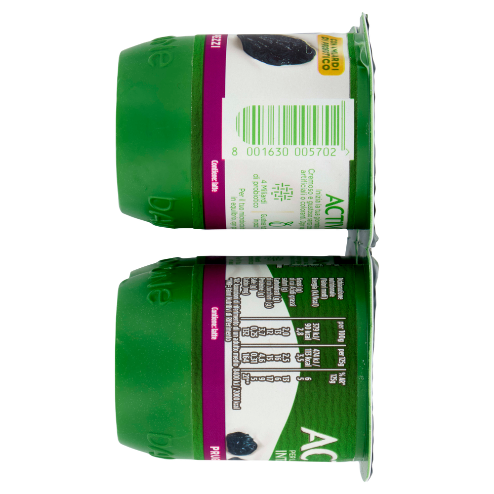 Yogurt Alla Prugna 4x125g Activia - Foto 2