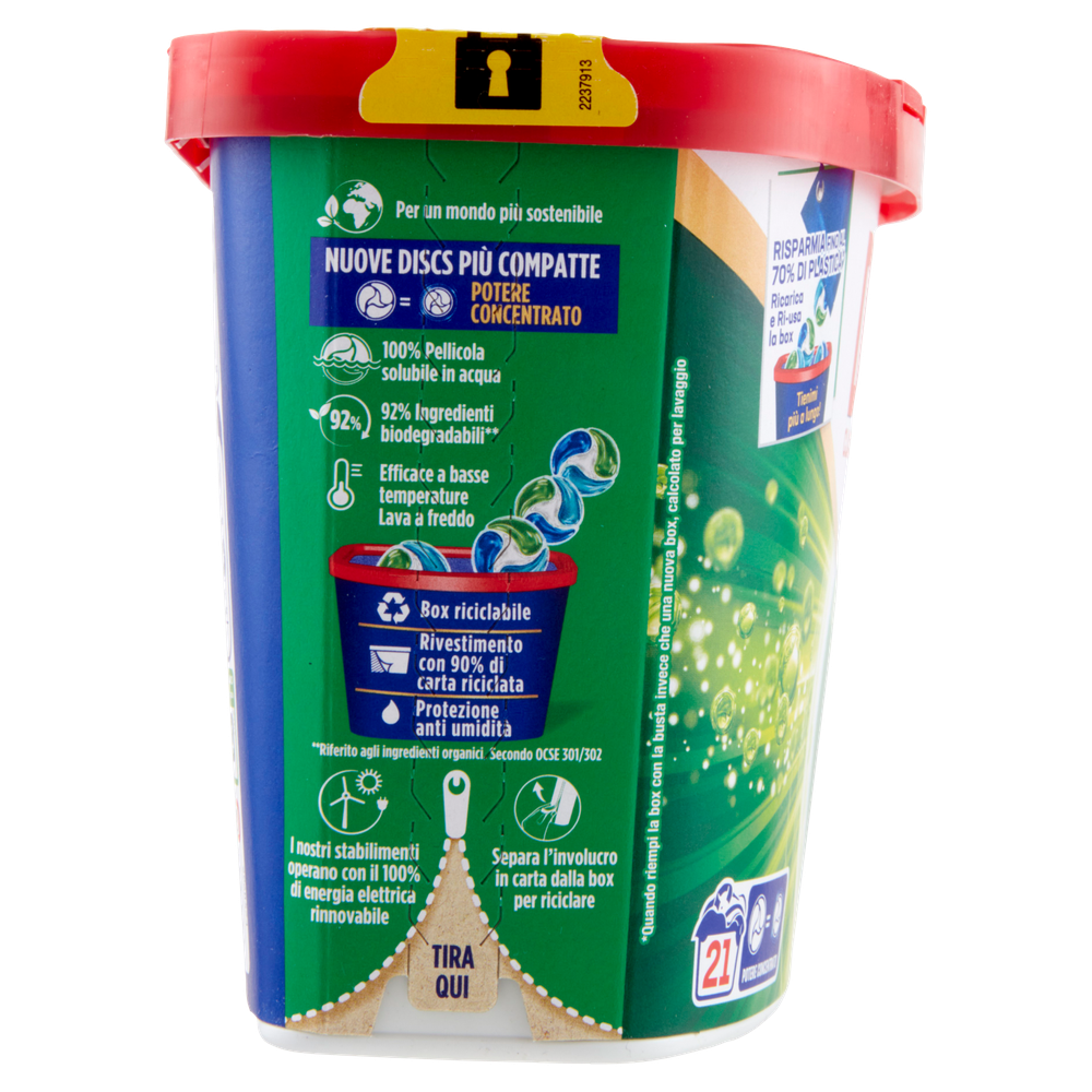 Detersivo Predosato Per Lavatrice 21 Discs Dixan - Foto 2