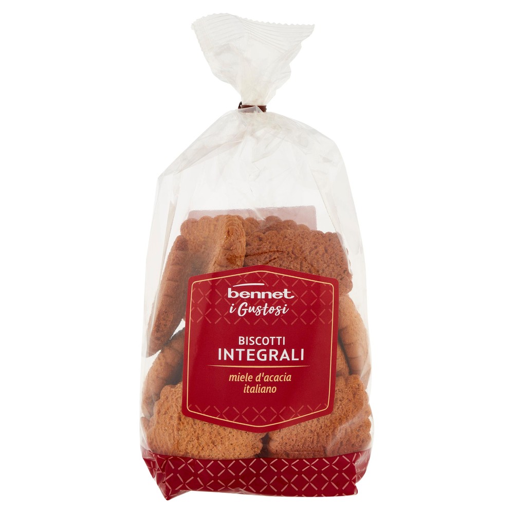 Biscotti Integrali I Gustosi Con Miele D'acacia Bennet - Foto 1