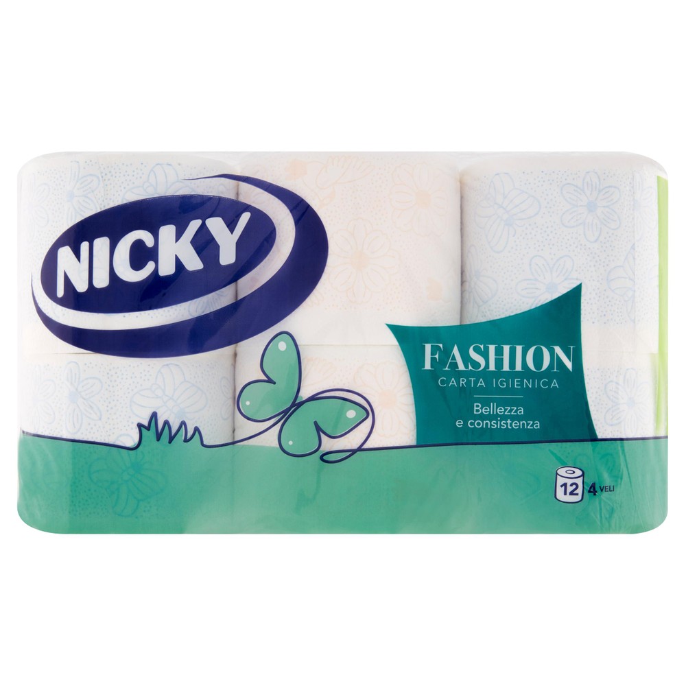12 Rotoli Carta Igienica Nicky Fashion - Foto 1