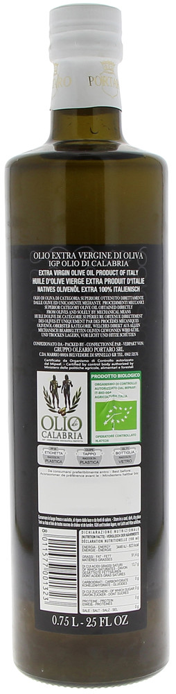 Olio Extravegine D'oliva Igp Calabria F.Lli Portaro