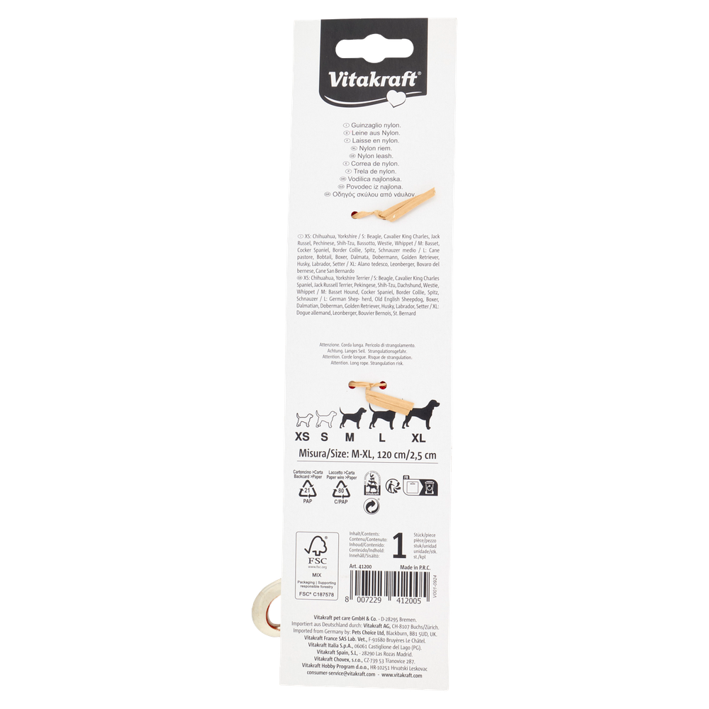 Guinzaglio Per Cani Everyday Nylon Vitakraft - Foto 3