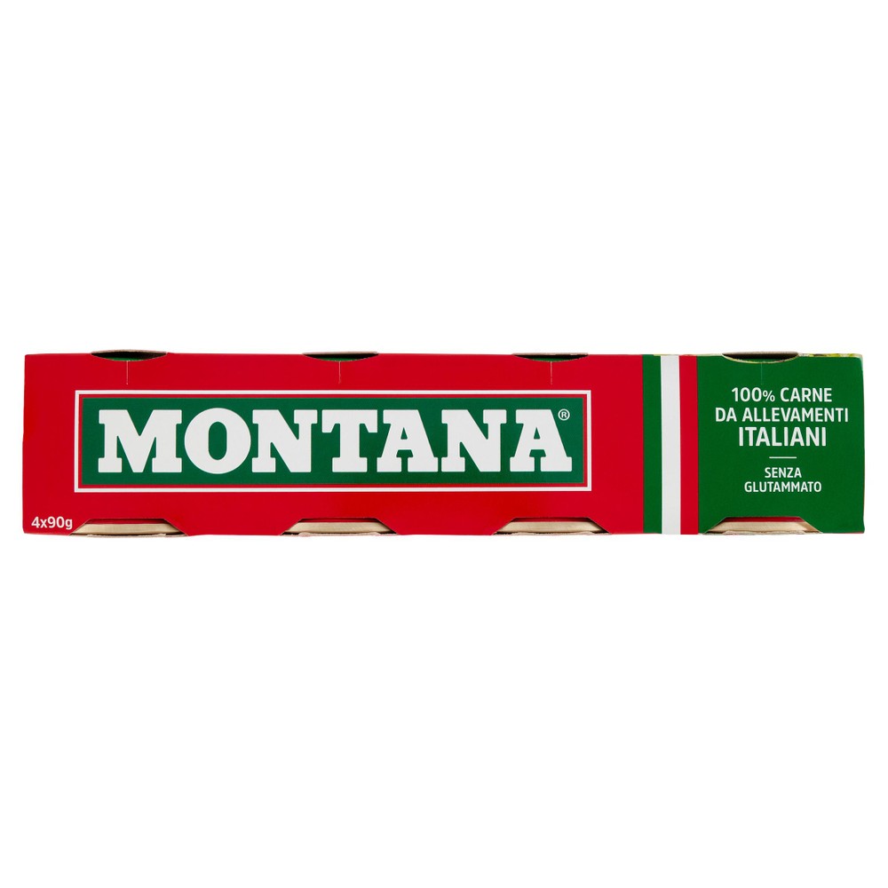 Carne In Scatola 4 X 90 G. Montana