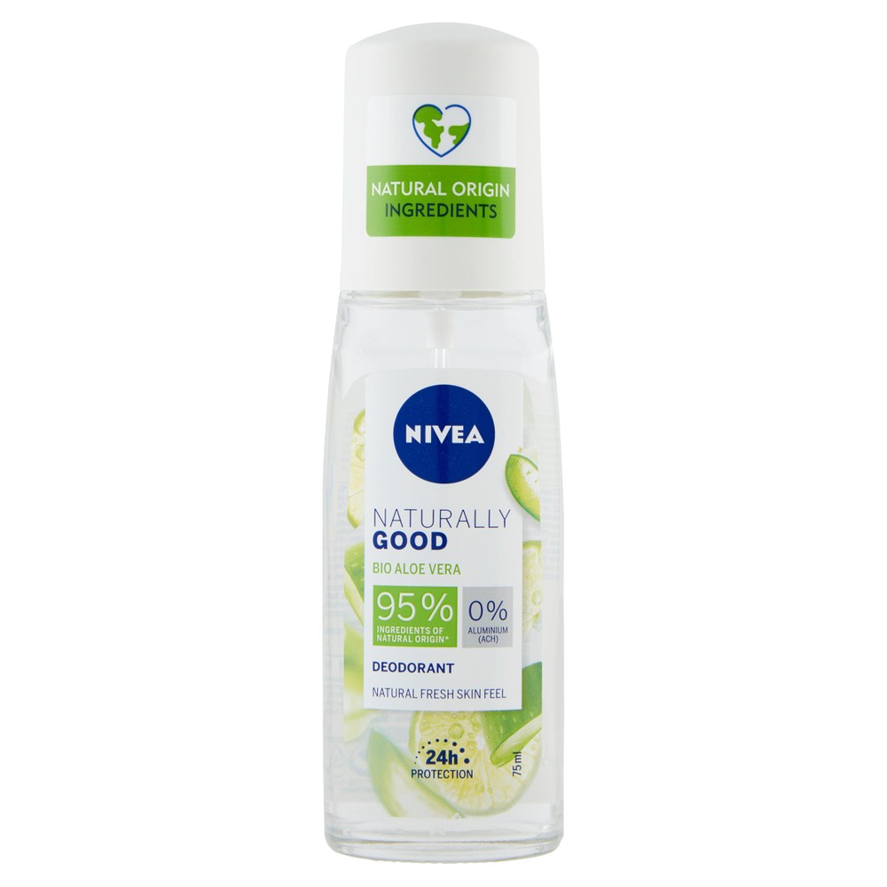 Deodorante Pump Naturally Good Aloe Nivea